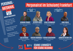 Schulamt Frankfurt (Oder) - Unsere Kandidat:innen